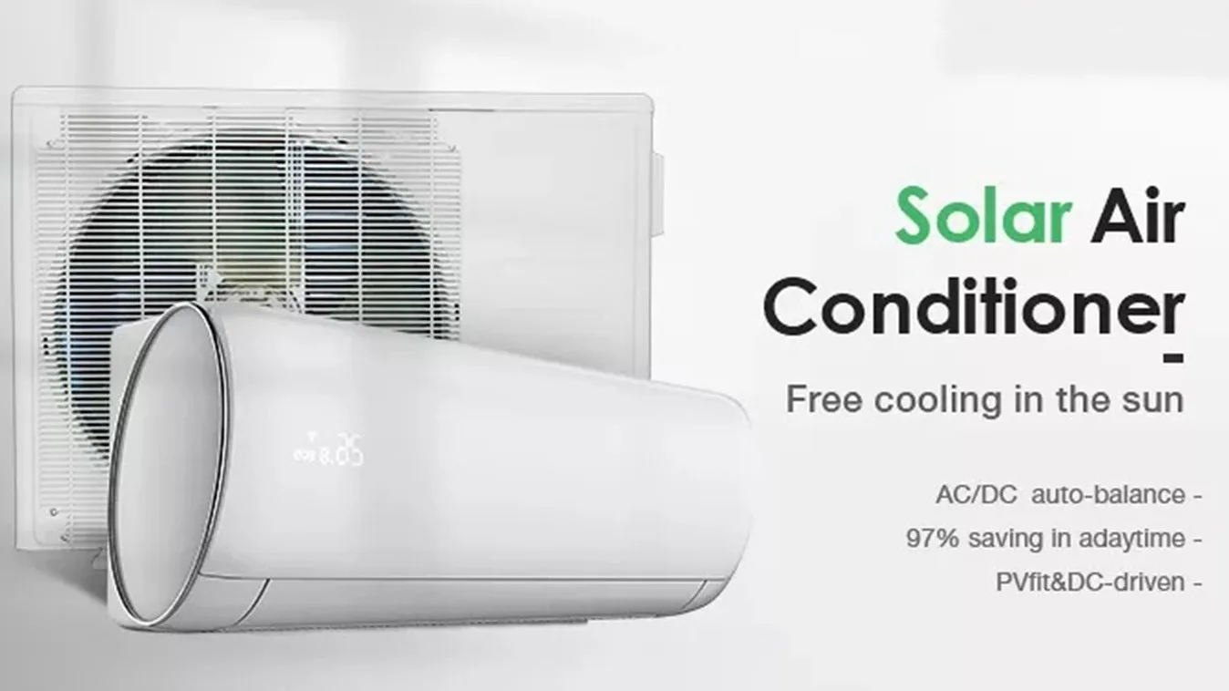 Sss Solar Hybrid Powered Air Conditioner Dc Inverter Photovoltaics