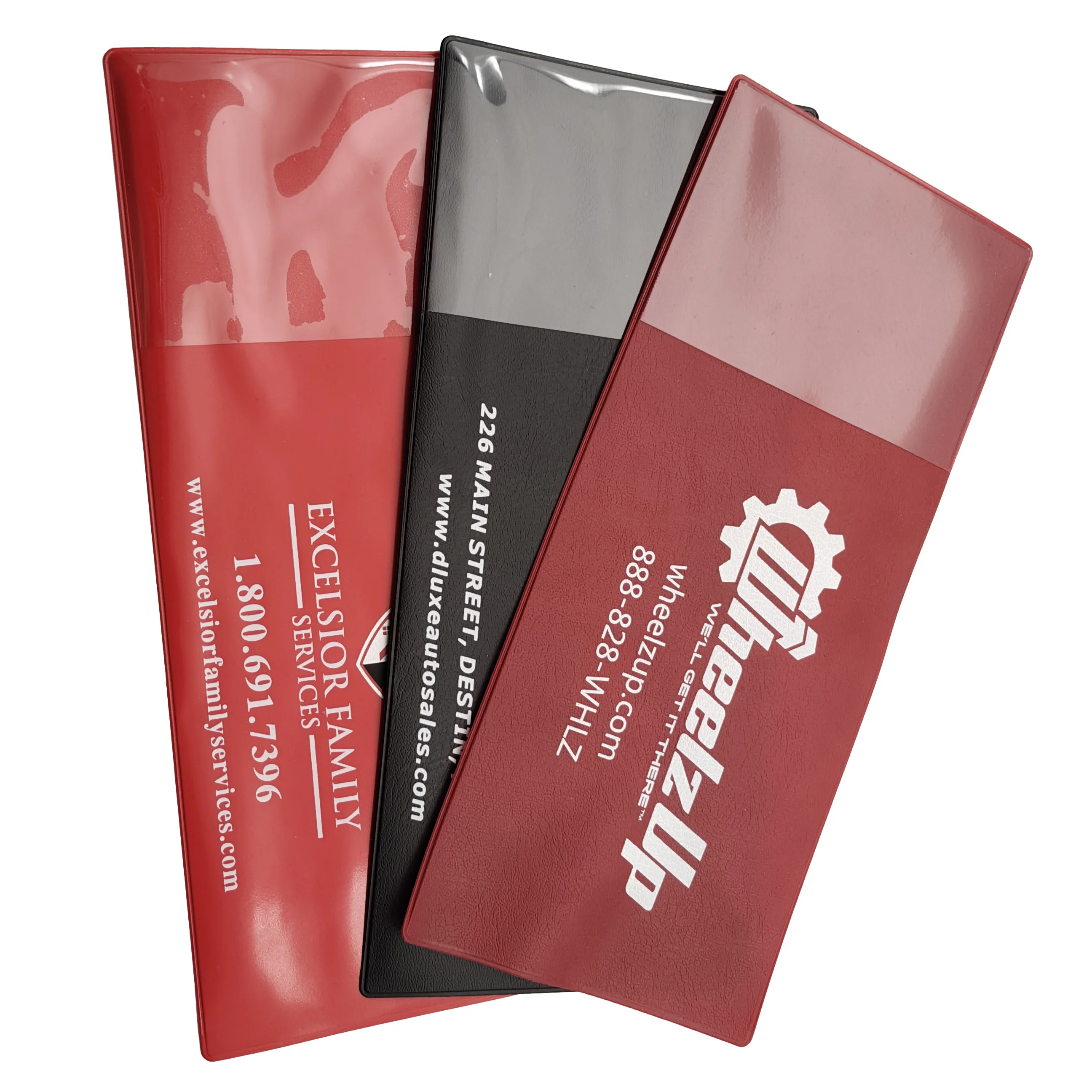 PVC Insurance Registration Holder Vehicle Registration Document Holder Car  Insurance Pouch Ticket Holder Insurance Card Sleeve
