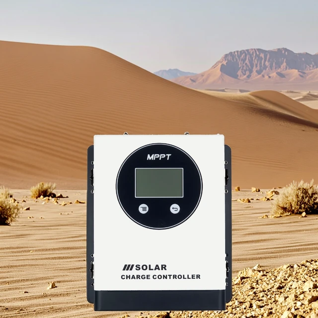 Innovative Temperature Controlled Auto 12/24/48V MPPT Solar Charger with Vivid Color Display