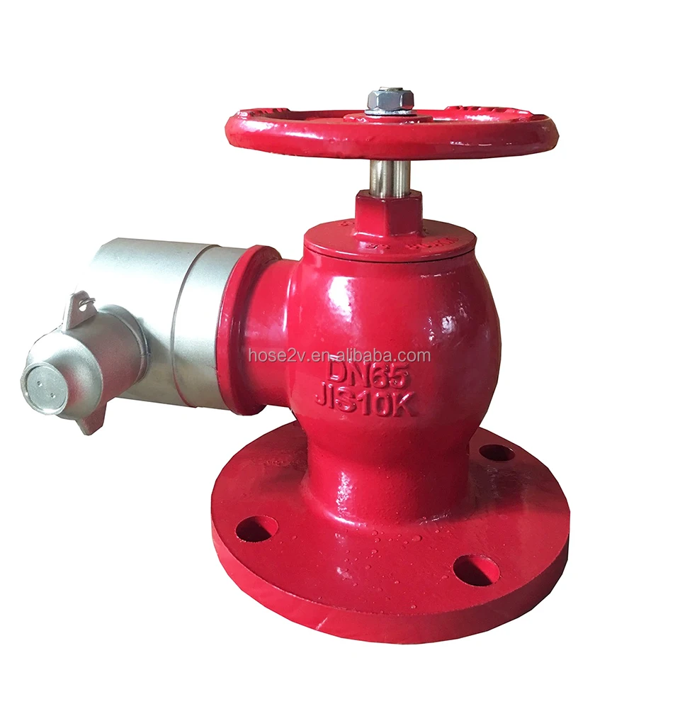 John Morris Fire Hydrant Valve 90 Right Angle Flange Type With Holes 45 ...