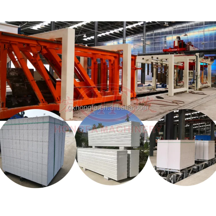 Engineering Procurement Construction Customized EPC Service AAC Machine AAC Block ALC Panels Production Line