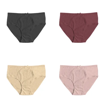 New Design Comfortable Cotton Sexy Seamless Panties Ladies Underwear Women