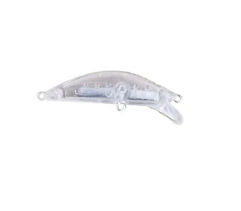 R 5g/5cm Blanks Minnow Crankbaits Hard Bait Mini Unpainted Jerk Bait Japanese Long-range DIY Sinking Blank Fish Bait Embryo