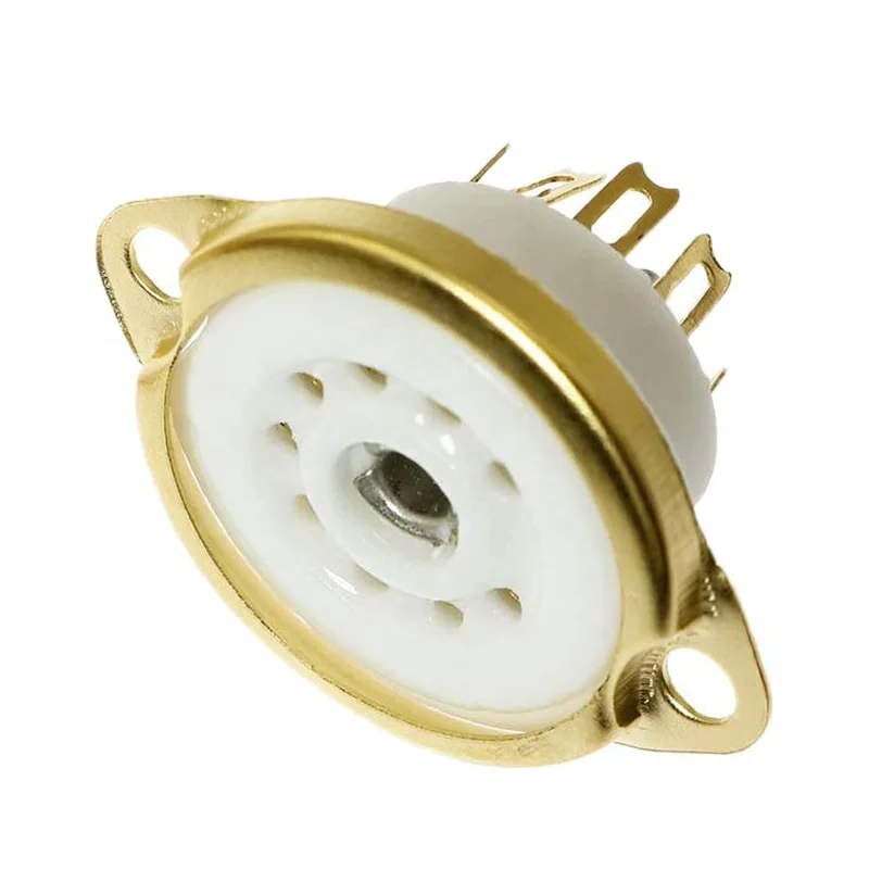 4 Pezzi Zoccoli Per Tubi Vuoti In Ceramica - Compatibili Con 12AX7, ECC83, 6922 E Altri - Foto 8