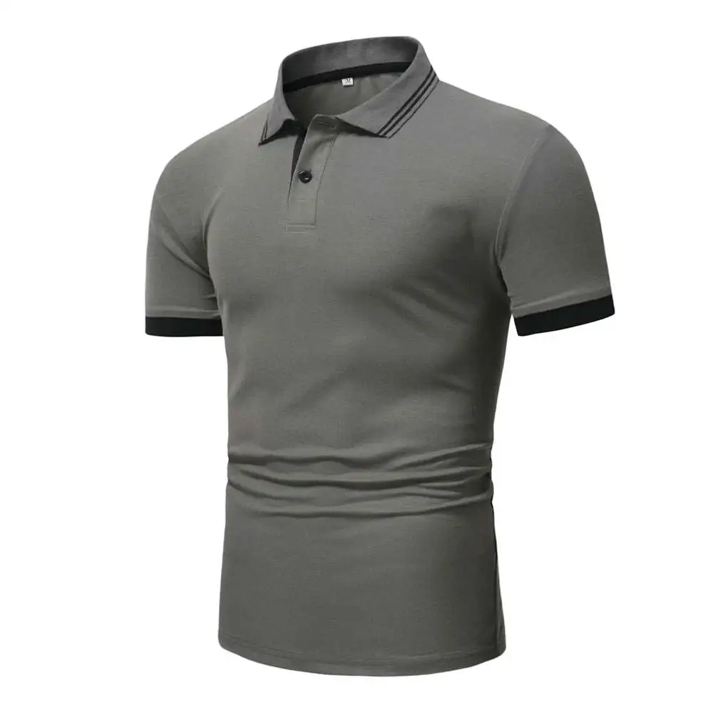 polo shirts Custom Sublimation Logo Blank Polo t Shirt Plain 92%Polyester 8% Spandex Sports Causal Soft Golf Men Polo Shirts