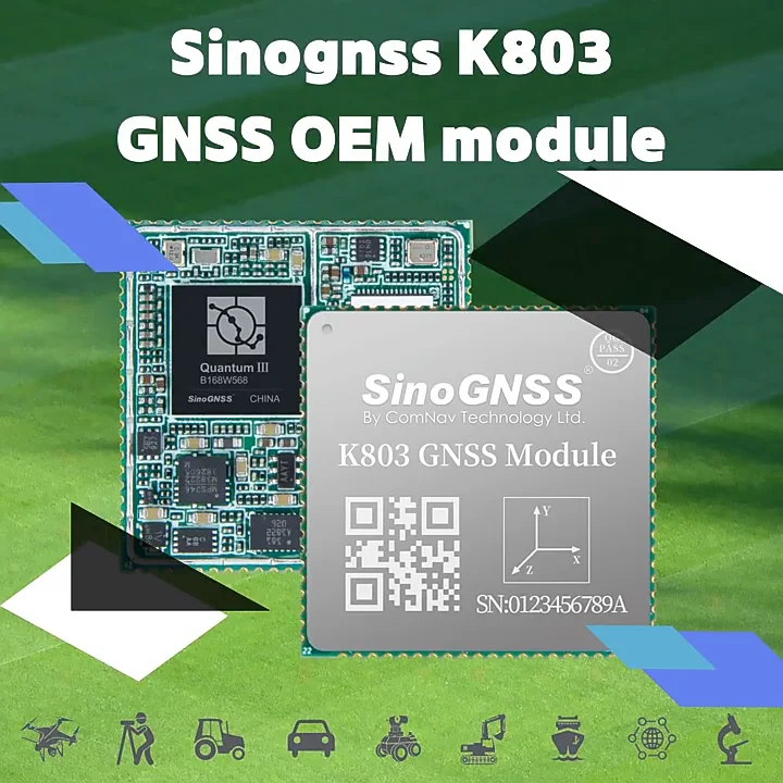 Sinognss K803 High Precision Oem Rtk Gps Gnss Module Board With Imu For