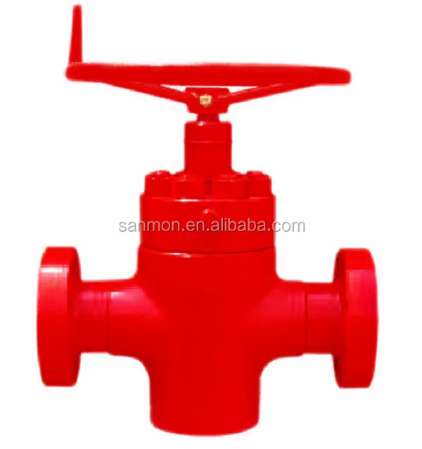 API 6A Oilfield Wellhead Valve Expanding Gate Valve