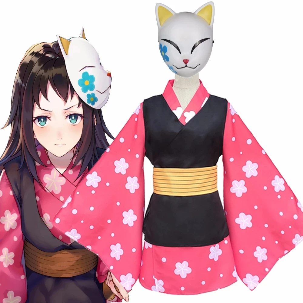 Kimono De Anime Disfraz De Cosplay Para Adulto Kamado Nez 