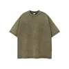 vintage t shirt-army green