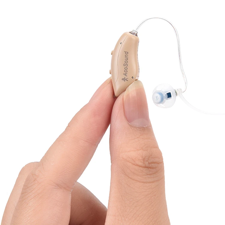 Black Factory Ric Invisible Hearing Aid Blue Tooth Best Sound Hearing