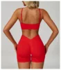 Set reggiseno corto rosso