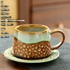 Cyan-Cup + Saucer