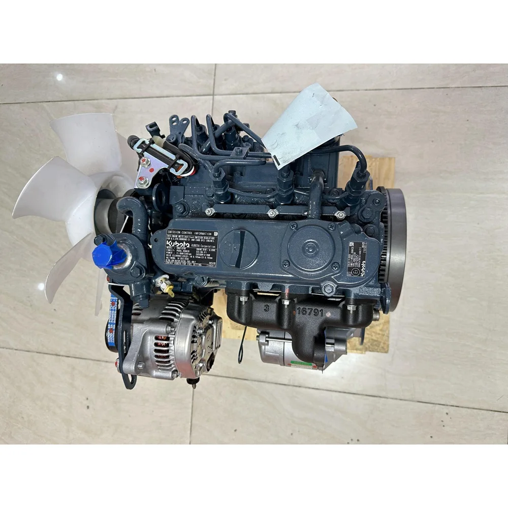 D902 Complete Diesel Engine Assy 4PS3407 2300RPM 11.8KW Fit for Kubota Engine