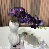 Orchidée Phalaenopsis 3D à 9 têtes, noire et violette