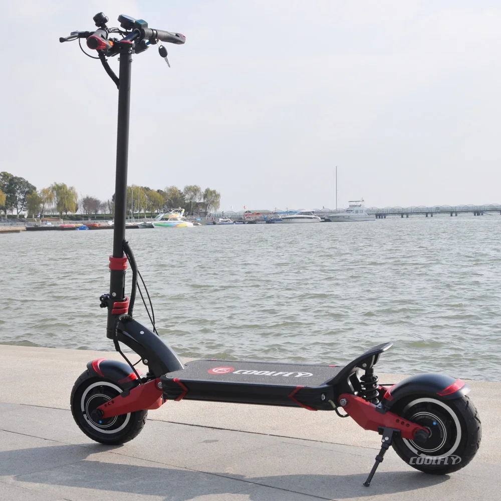 2024 Европейский склад новый двухмоторный T10-DDM/нулевой 10x10 дюймов складной внедорожный Электрический скутер