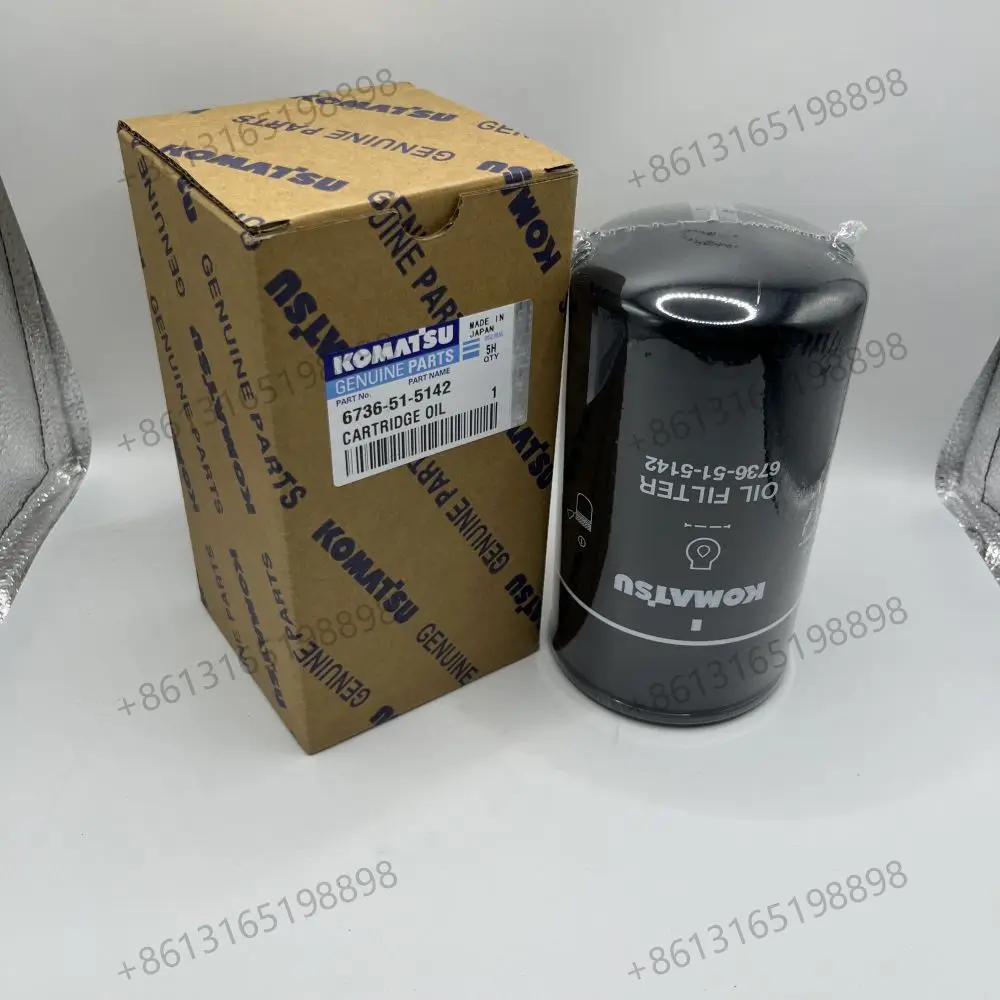 Komatsu Cartridge Oil Filter 6736-51-5142 for Excavators