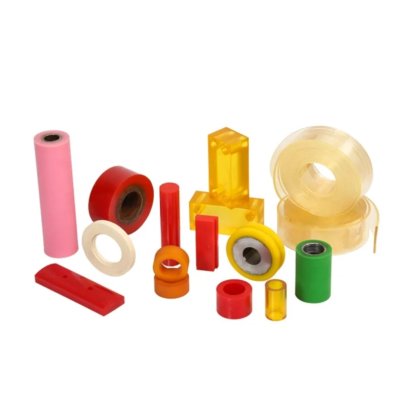 Engineering Plastic Custom Colored Pu Small Rollers Wheel Rubberized Wear Resistant Roller 40mm Manufacturer Polyurethane Wheel