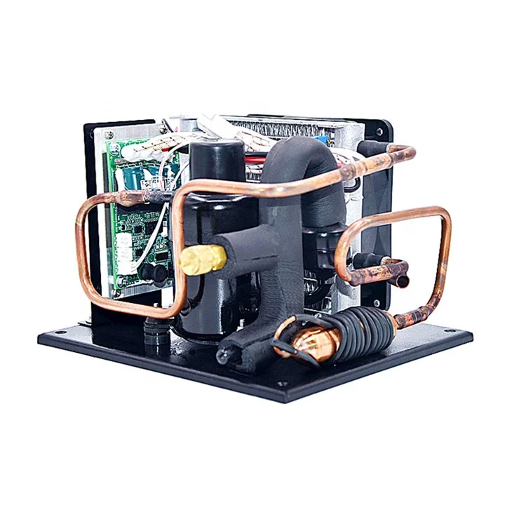 Mini 12V Refrigeration Condensing Cooling Unit & Compressor