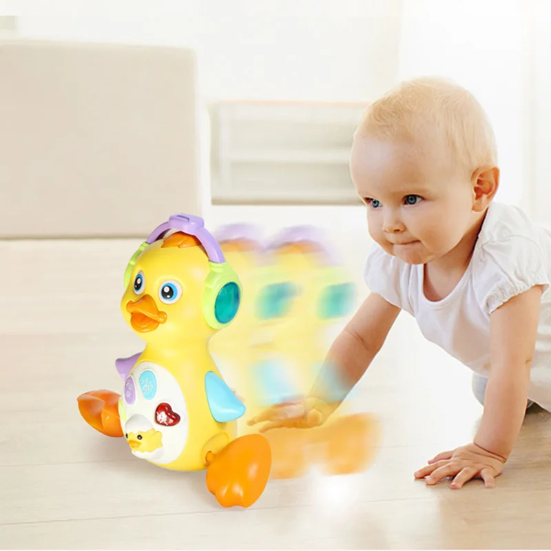 Electronic dancing duck toy for 3 year old