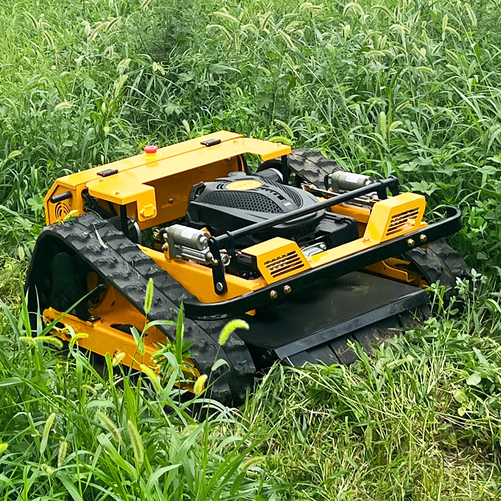 China Top Grass Cutting Machine 800 Mm Remote Control Lawn Mower