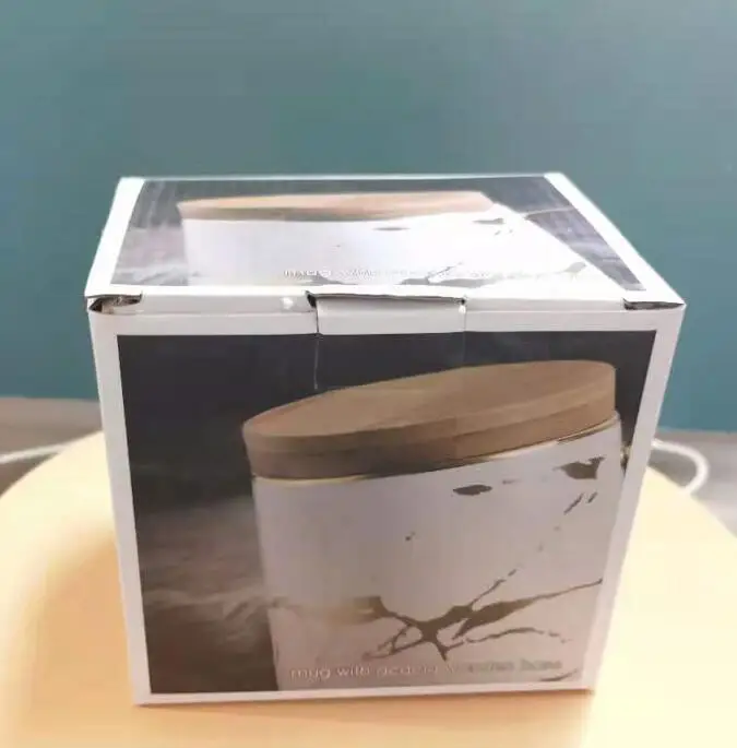 
Горячая Распродажа 2020, кофейные кружки, мраморный набор керамических чашек в европейском стиле с крышкой и логотипом на заказ 