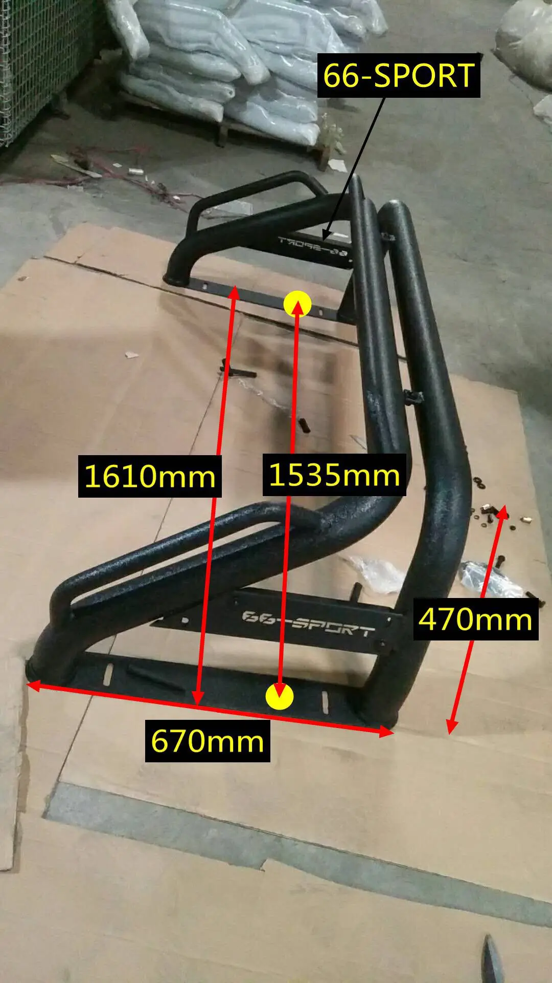 Universal Steel Roll Bar Sport Bar Pick Up 4x4 Roll Bar For L200 Ranger