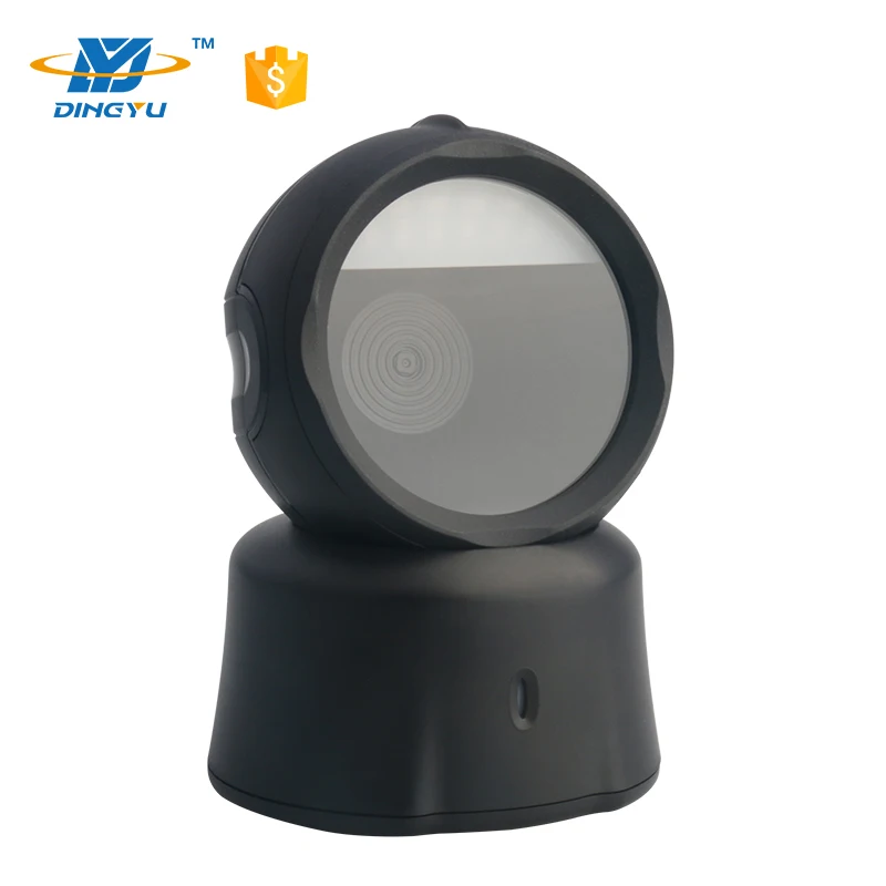 DP8210 Omnidirectional 2D QR Code Scanner Supermarket Desktop Corded QR Barcode Reader with Supermarket Price in Stock
