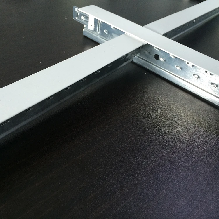 High Quality Ceiling Tile Hanging Frame/false Suspended Galvanized Ceiling t Grid Components Paint Keel