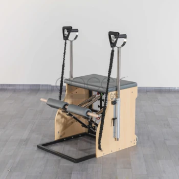 Wholesale New Pilates Reformer Chair Yogo Studio Maple Wood Pilates Wunda Chair For Sale