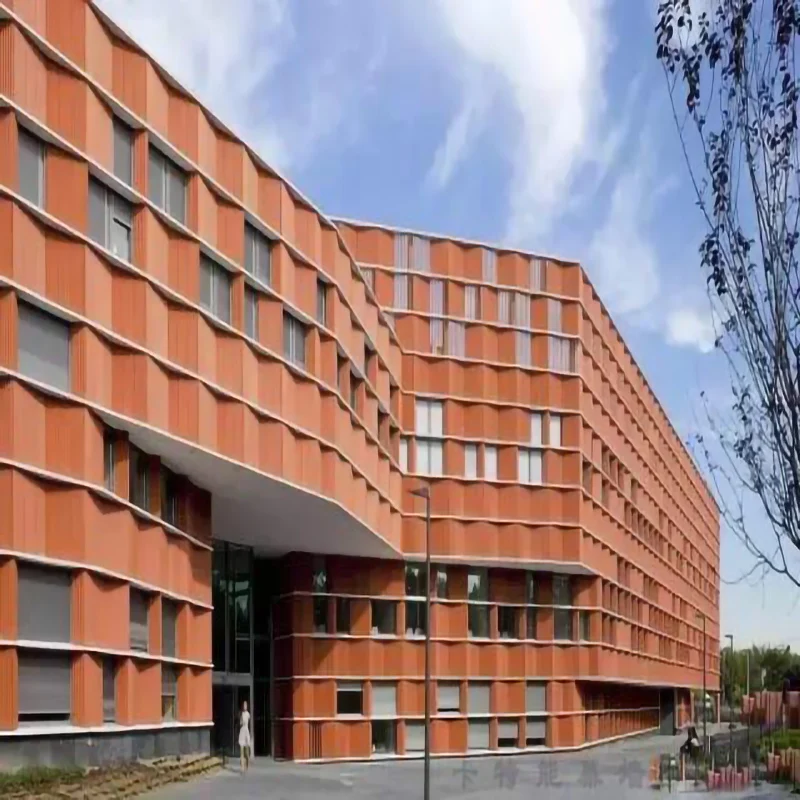 Terracotta Wall Cladding Tiles Terracotta Curtain Wall Exterior Facade
