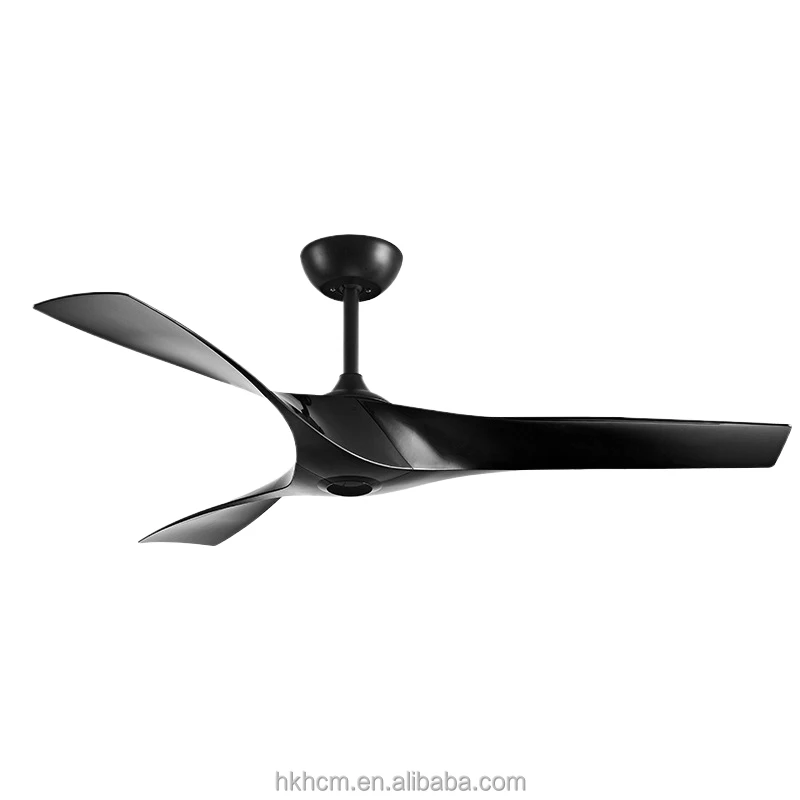 พัดลมเพดานสีเงินจากโรงงานโดยตรง ไม่มีไฟ ขนาด 52 นิ้ว มอเตอร์ BLDC ใบพัด ABS ควบคุมด้วยรีโมต สำหรับห้องนอน ห้องนั่งเล่น