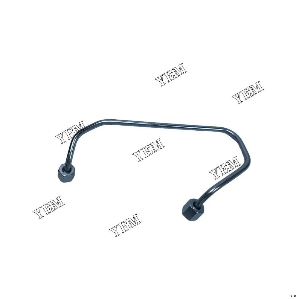 High Pressure Fuel Pipes 19077-53723 Fit for Kubota V2203 Original Excavator Part
