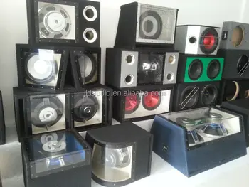 12インチカーサブウーファースピーカーボックス500W RMS DC 12V競技用