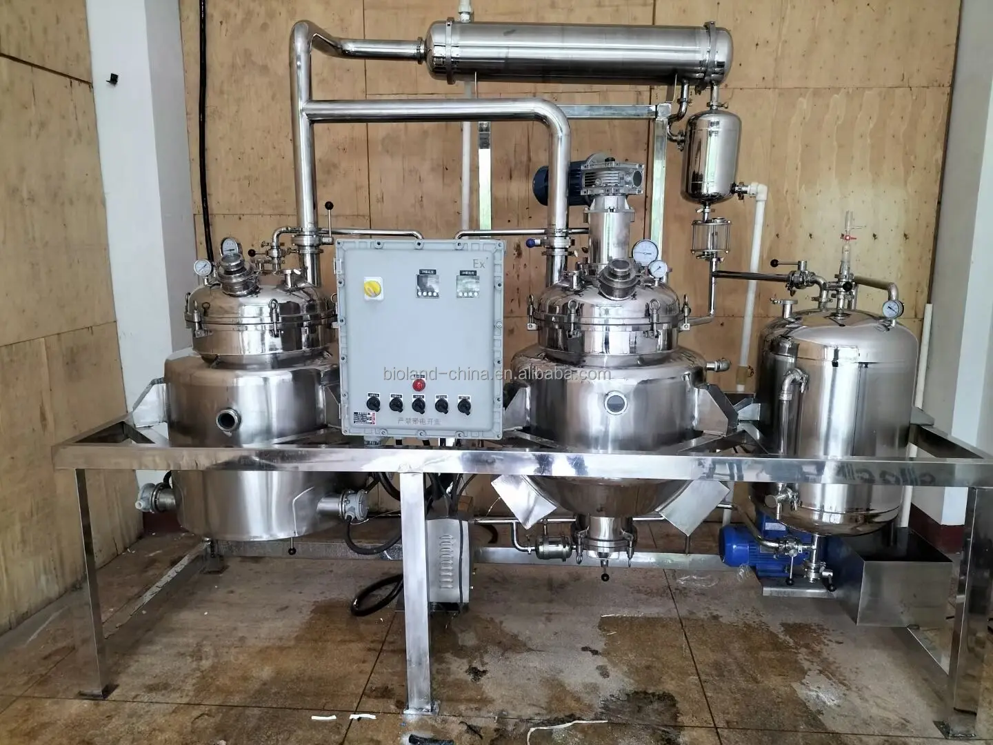 10l 20l 30l 50l 100l Ultrasonic Herb Extraction Concentration Equipment ...