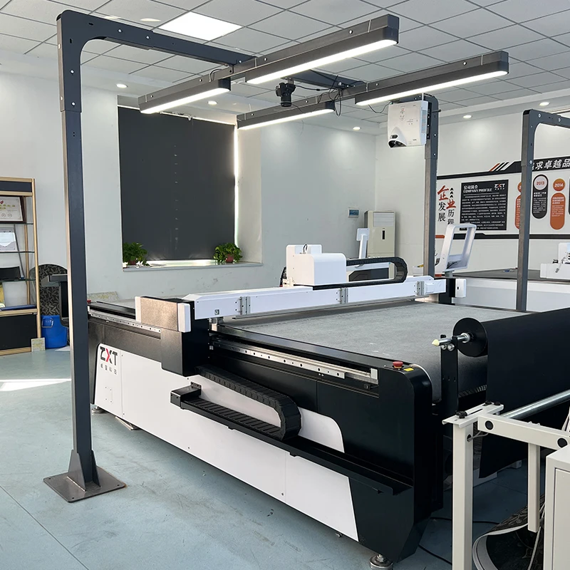 ZXT Customized Automatic CNC Shoes Leather Natural Leather Cutting Machine for Artificial PU Leather/Insole Board