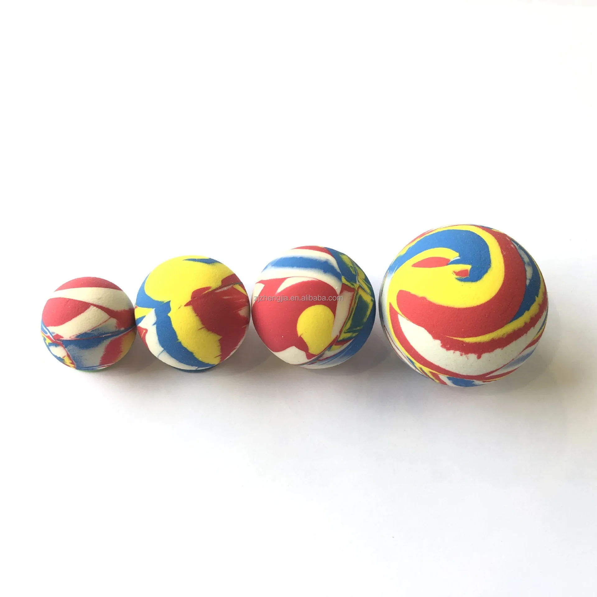 Wholesale Cheap High Bounce 27 Bouncy Balls Mix Bulk Bouncy Ball Promotion Bouncing Rubber Balls