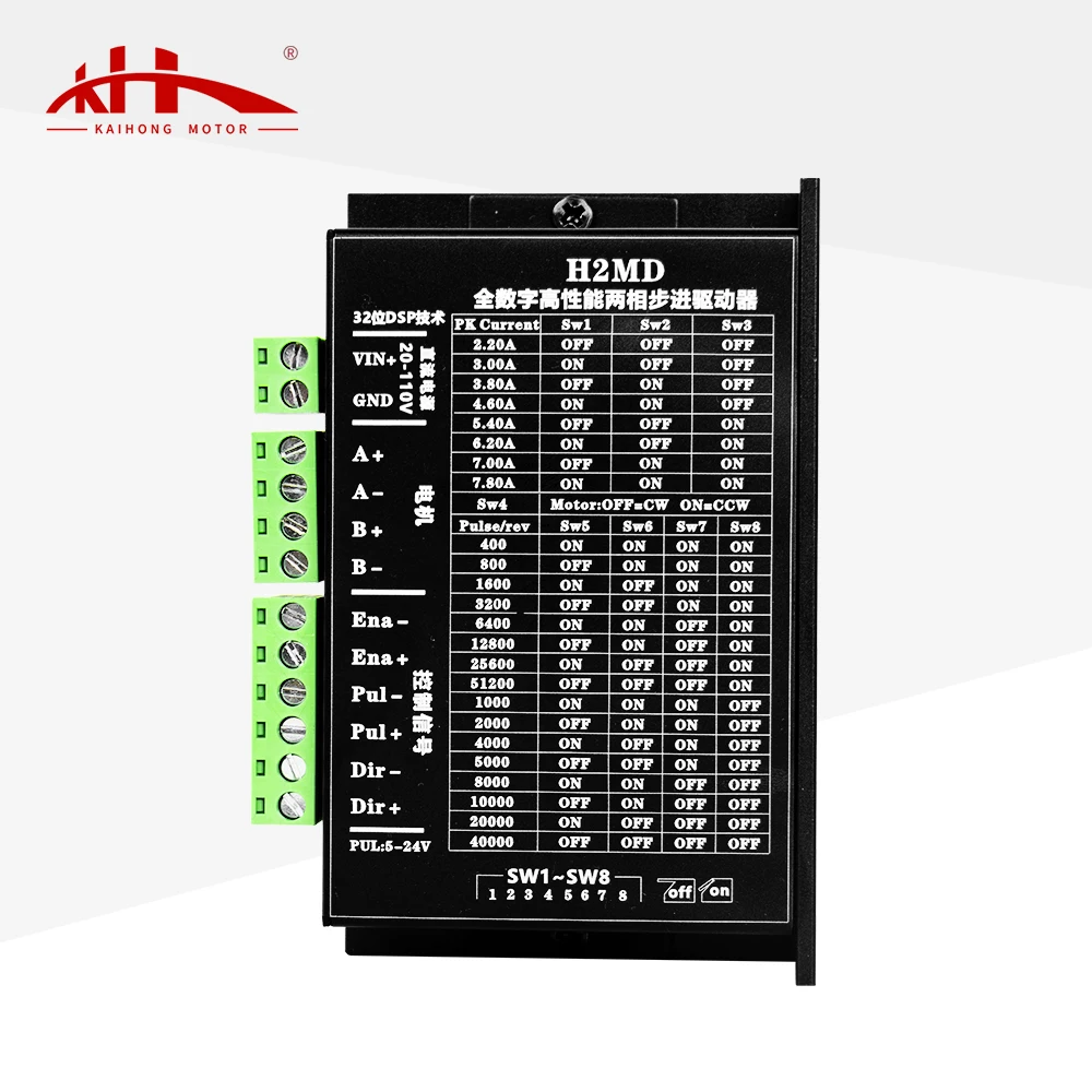 H2MD Stepper Motor Driver - High Torque for CNC & 3D Printers