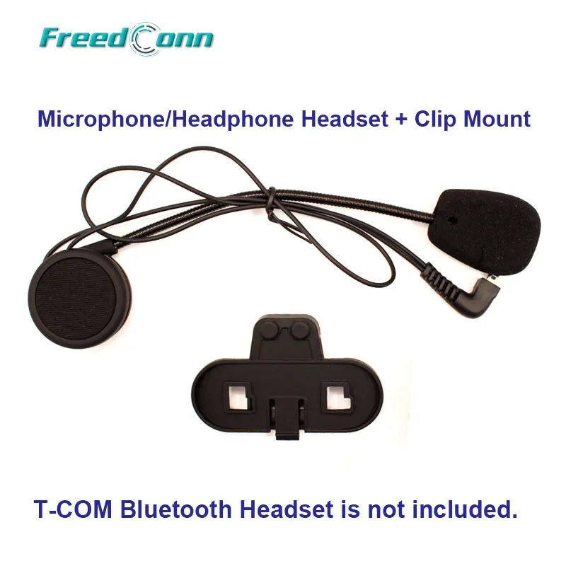 FreedConn Intercom Helmet felted adhesive clip Accessory for T-COMVB and T-COMSC Motorcycle Helmet Bluetooth Interphone intercom Remote Headset Bracket Clip Mount For Helmet Headset 