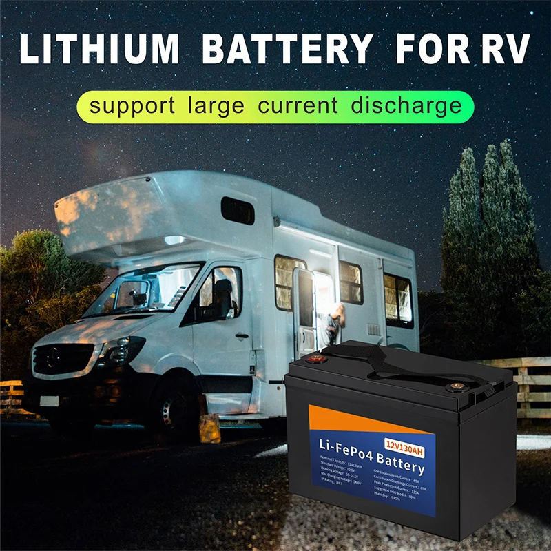 High Quality Best Lithium Ion Battery Pack 30ah 50ah 100ah 200ah 12v 24v Golf Cart Lifepo4 Battery with Waterproof case