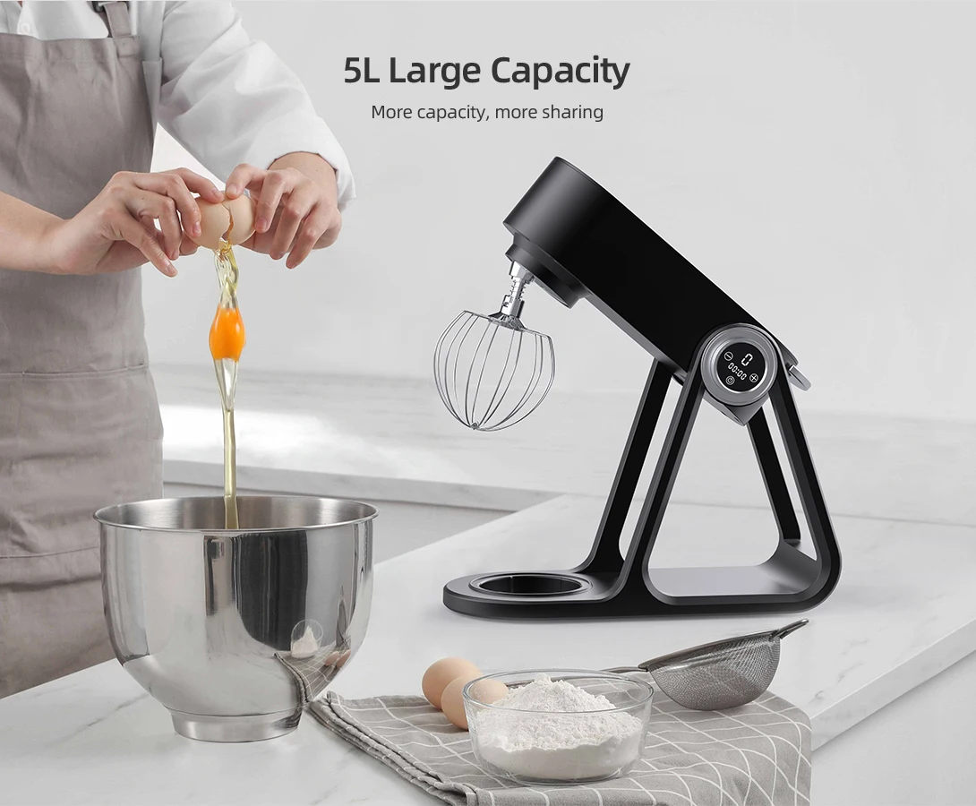 Factory Custom Small Electric Food Mixer Modern Comfort Kitchen Appliances Cake Baking Mixer Machine Stand Mixer