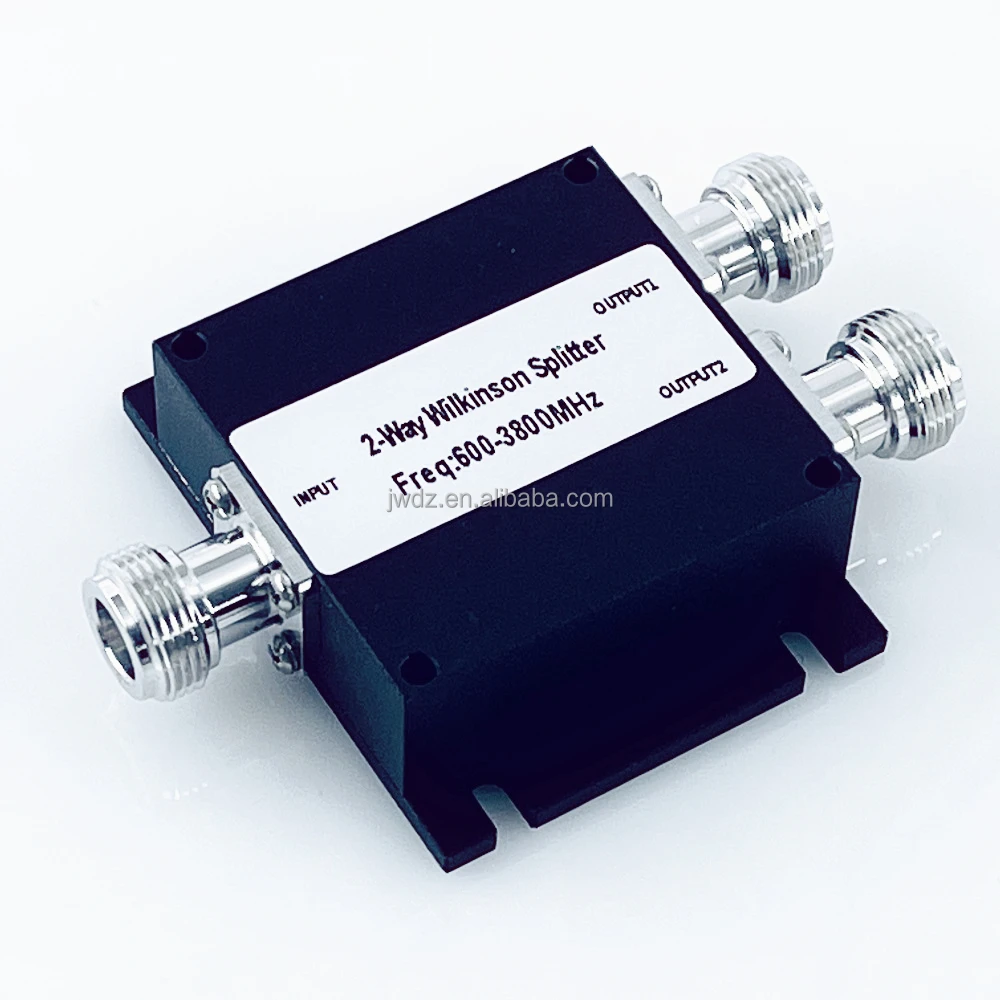 microstrip duae potentiae divisoris 698-3800mhz, n-femina, microstrip communicatio mobilis 2 modus potentiae SCHISMATICUS