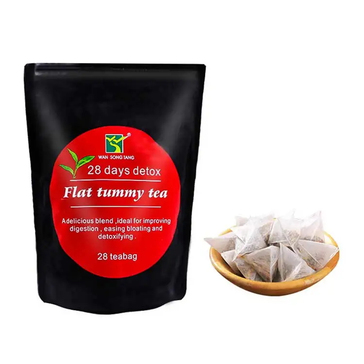 Tesco T2 Fast-Acting Organic Detox Slimming Tea ISO-Certified Vitamins Encapsulated Packaged in Box for Home Weight Loss