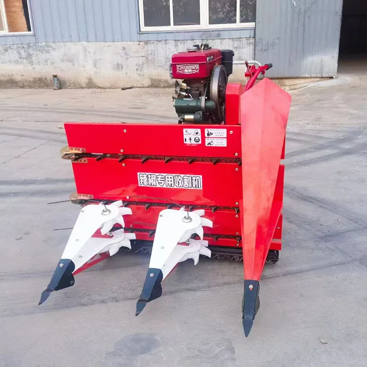 Diesel Engine Matching Soybean Cutting Machine Imperial Bamboo Grass Summer hay Harvester Corn Straw Cutting Machine