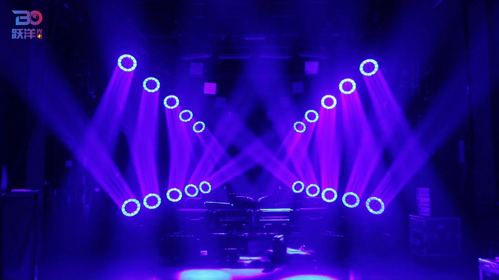 Beyond Lighting 2460Z - RGBW LED Stage Light with 20-44 Channels