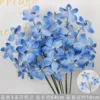 Orquídea Vanda azul de 3 cabezas