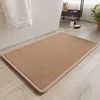 Suela de goma de cáñamo Sally - elegante tejido marrón