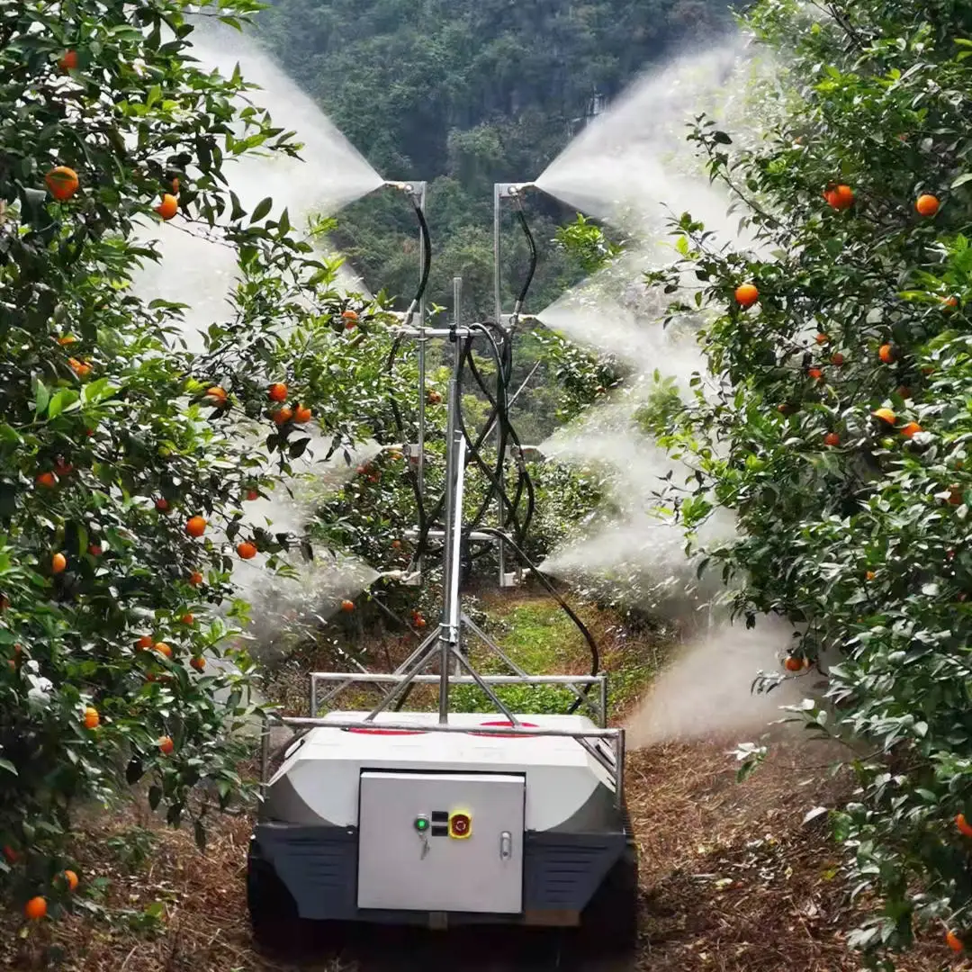 New Design Small Automatic Farm Drone Sprayer Agriculture GPS Controlled Robotic Sprayer Farming