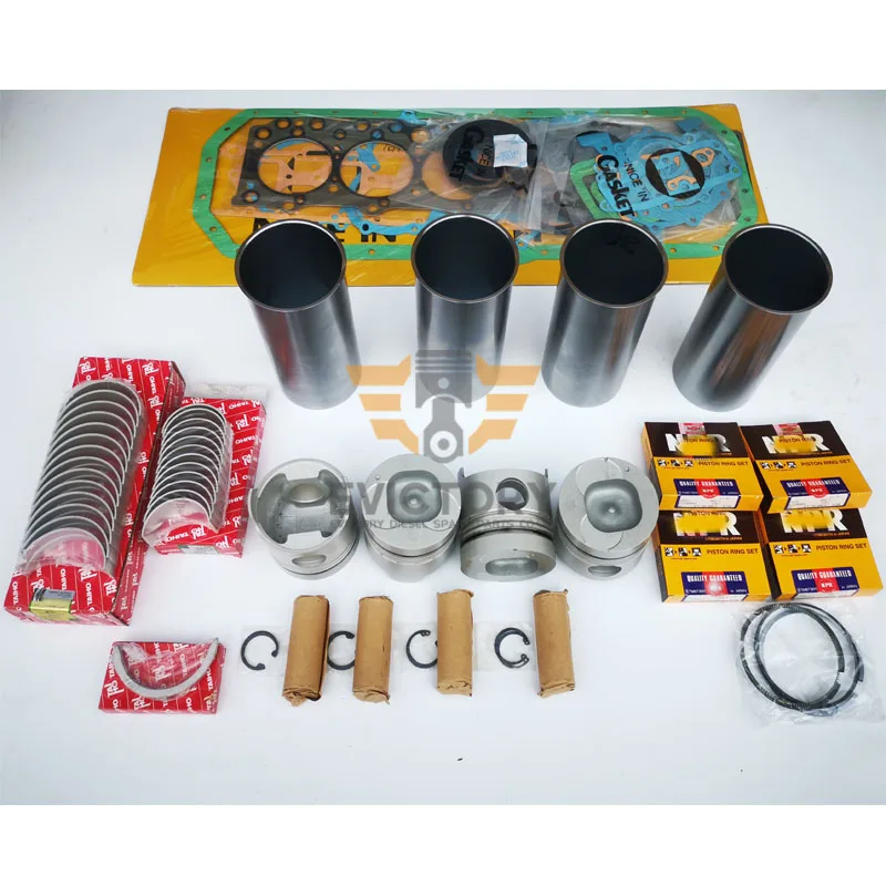 For ISUZU Engine 4BC2 4BC2T Rebuild Overhaul Kit Journey Truck Repair Parts