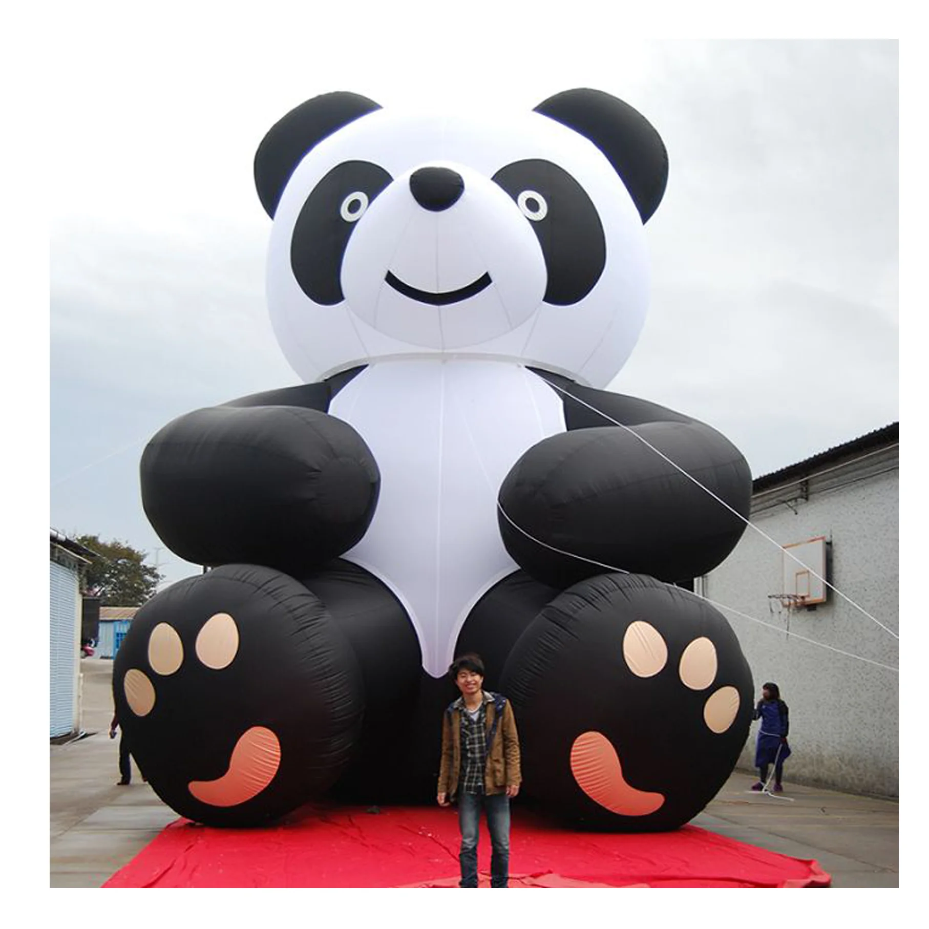 20ft Tall Lovely Giant Inflatable Panda Cartoon For Trade Show Advertising  - Buy Giant Inflatable Panda Cartoon,Inflatable Panda Cartoon  Toy,Inflatable Panda For Sale Product on 