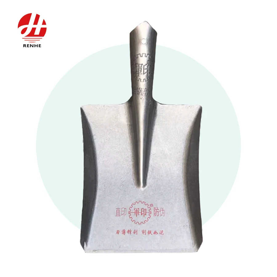 China Factory Farming   Construction Agricultural Garden square  Round Point  Steel Shovel  Head
